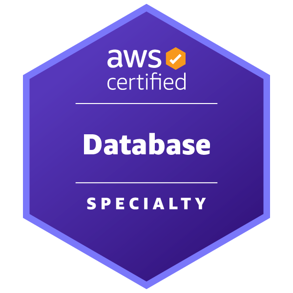 Amazon Web Services Specialty badge