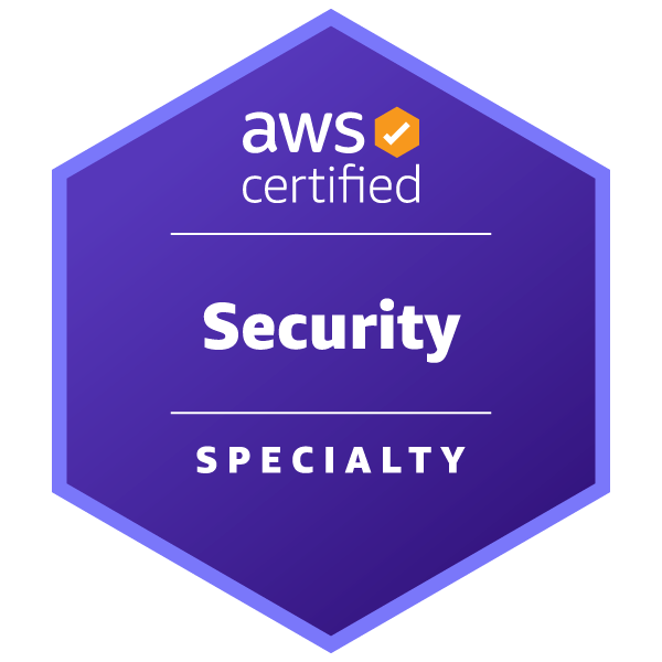 Amazon Web Services Specialty badge
