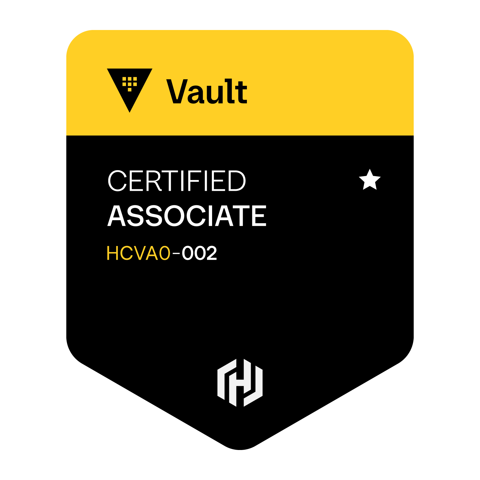 HashiCorp Associate (002) badge